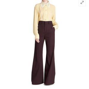 Chloe eternity black wide leg trouser